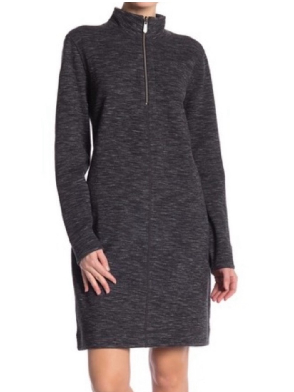 Tommy Bahama Marled Flip Side 1/2 Zip Sweater Dress